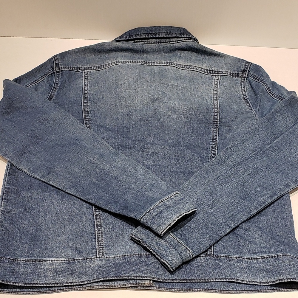!!RESERVED FOR @jflosty! Buffalo Knit Denim Jacket - Picture 4 of 4
